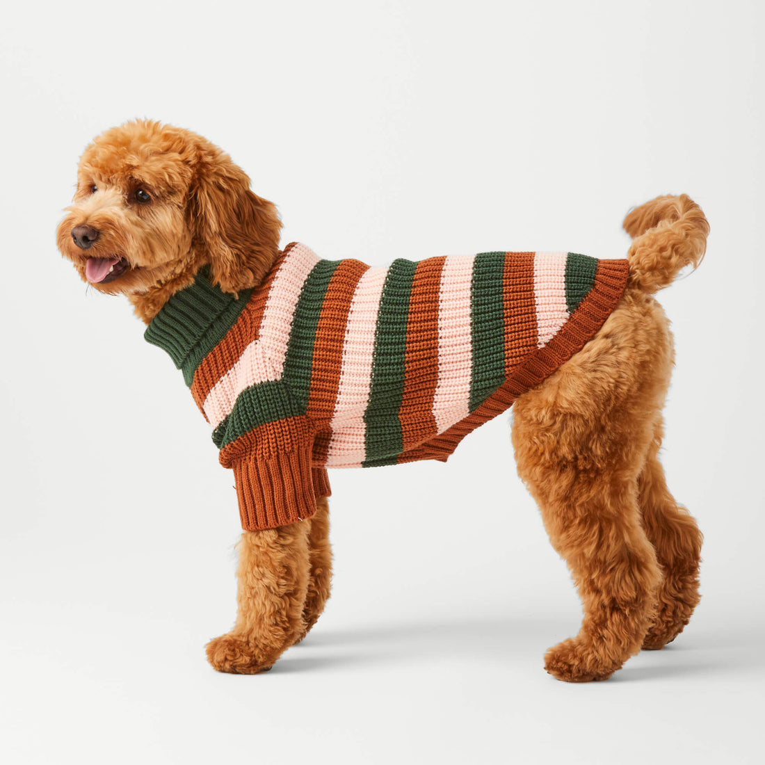 The Foggy Dog Bold Stripe Dog Sweater