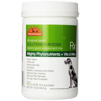 Welly Tails Wellytails Mighty Phytos Plus Vitamins And Minerals Rx Dog 454g