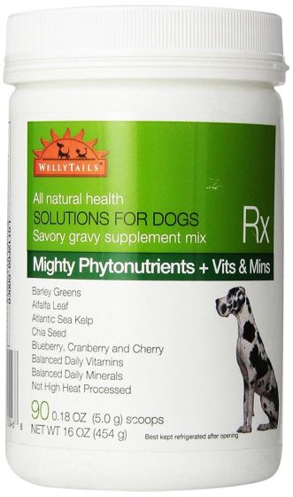 Welly Tails Wellytails Mighty Phytos Plus Vitamins And Minerals Rx Dog 454g