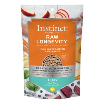 Instinct Instinct Longevity Freeze Dried Raw Meals Puppy Chicken Dog 5oz