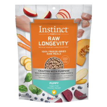 Instinct Instinct Longevity Freeze Dried Raw Meals Puppy Chicken Dog 16oz
