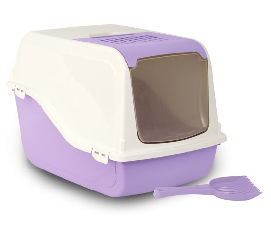 Bergamo Bergamo Ariel Litter Box With Top - Lilac