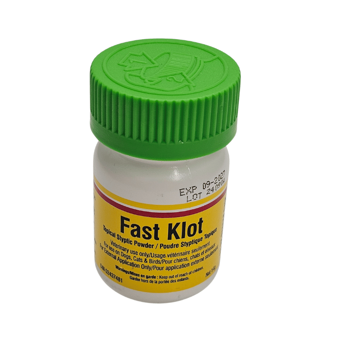 Dominion Veterinary Laboratories Ltd Fast Klot Topical Styptic Powder 14g