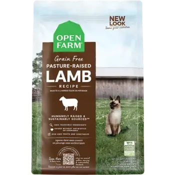 Open Farm Pasture-Raised Lamb Dry Cat Food 2lb