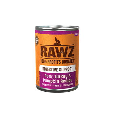 Rawz Natural PetFood Digestive Support Pork, Turkey & Pumpkin 12.5oz