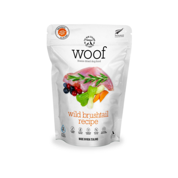 The New Zealand Natural Pet co. Woof Wild Brushtail 1kg