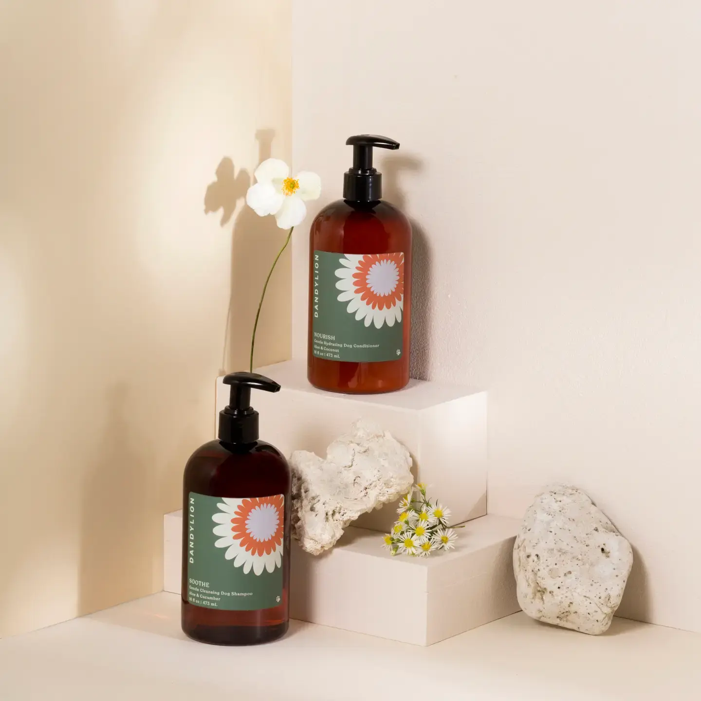 Dandylion Soothe Gentle Cleansing Dog Shampoo- 16oz I 473ml