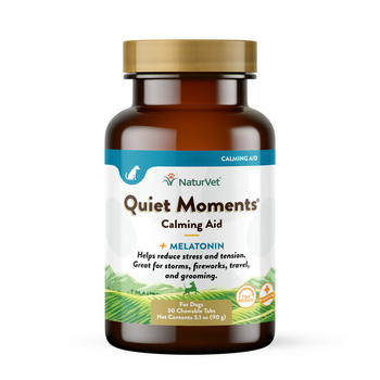NaturVet Quiet Moments Calming Aid Tablets (30 ct)