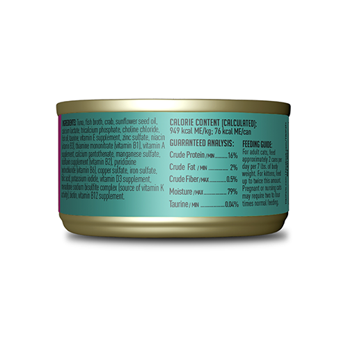 Tiki Cat Ahi Tuna & Crab Recipe in Broth 2.8 oz