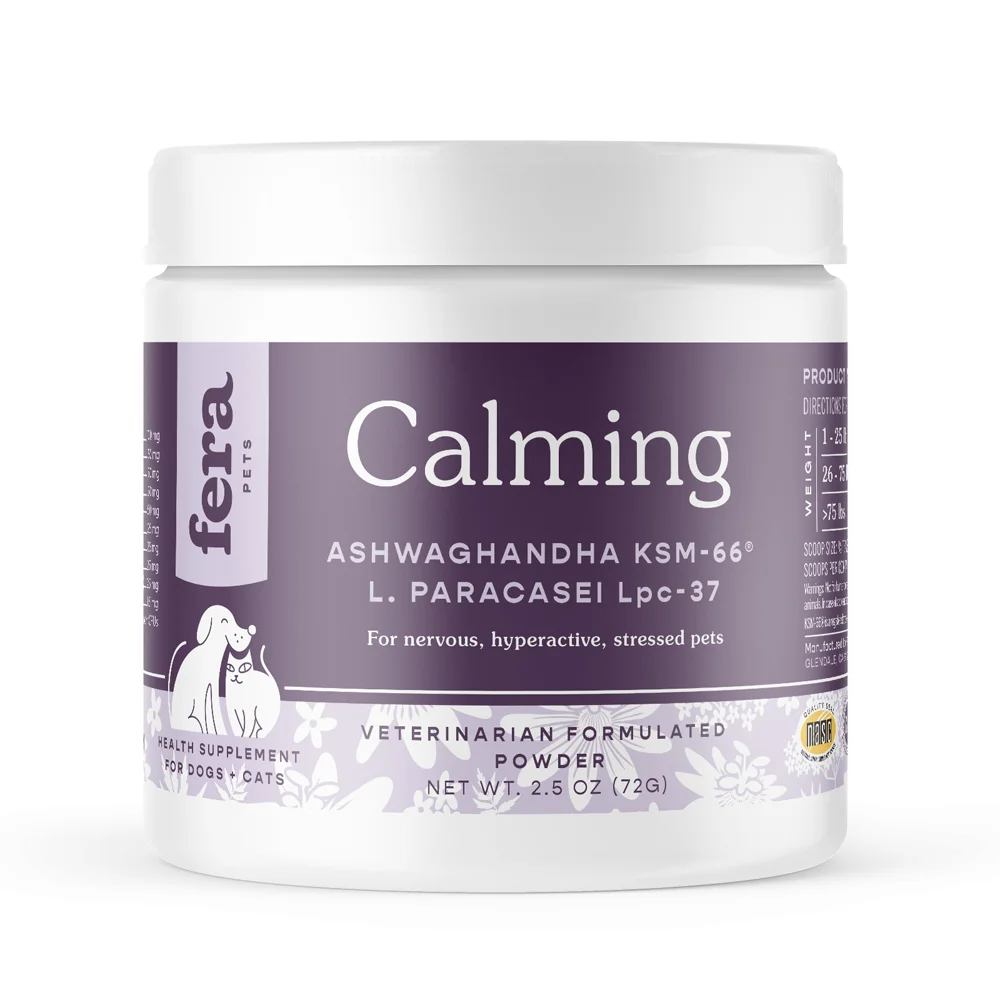 Fera Calming Support for Dogs & Cats Powder 60 Servings