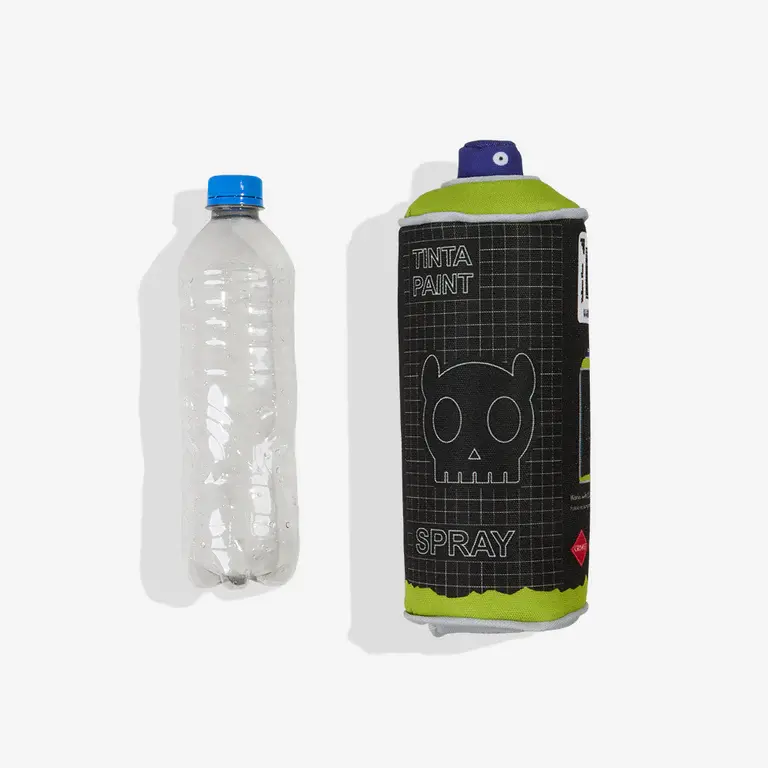 Zee Dog Spray Can Bottle Toy