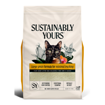 Sustainably Yours Cat Litter Large-grain formula