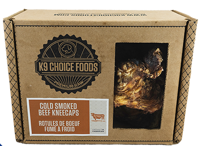 K9 Choice Cold Smoked Kneecaps Real Meat Treats (4 Pack)