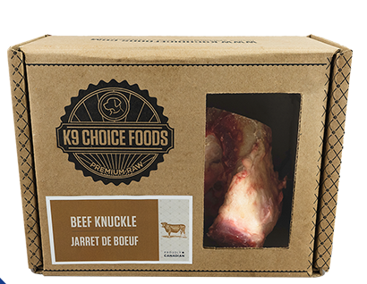 K9 Choice Beef Knuckles Bones Frozen Dog Treat