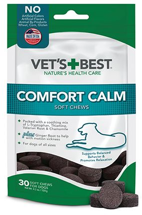Vet's Best Vets Best Comfort Calm Soft Chews Dog 30pc