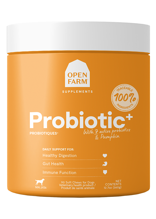 Open Farm Probiotic Chew Supplement for Dogs (90 ct)