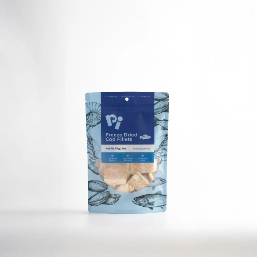 PI Pet Food Freeze-Dried Cod - 28g
