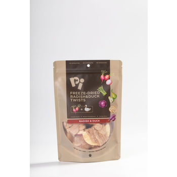 PI Pet Food Freeze-Dried Radishes & Duck Twists - 42g
