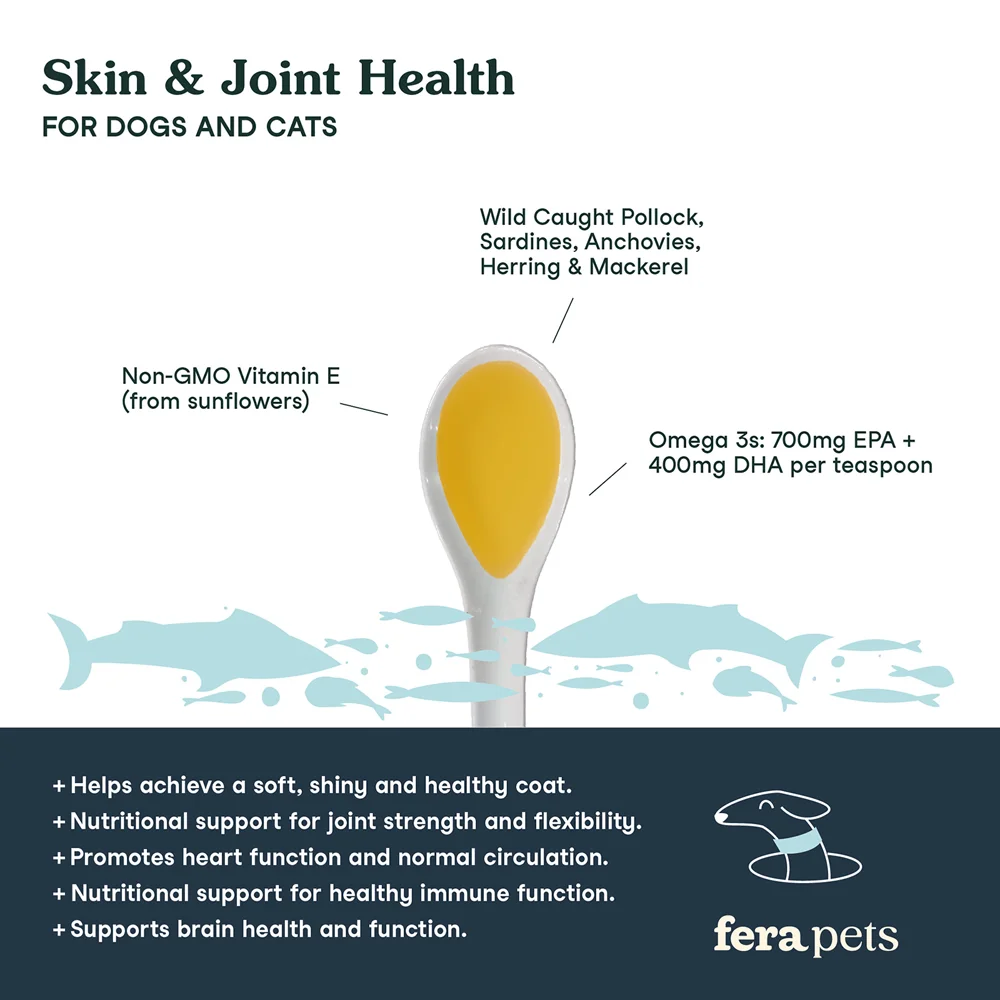 Fera Fish Oil for pets – 16 oz