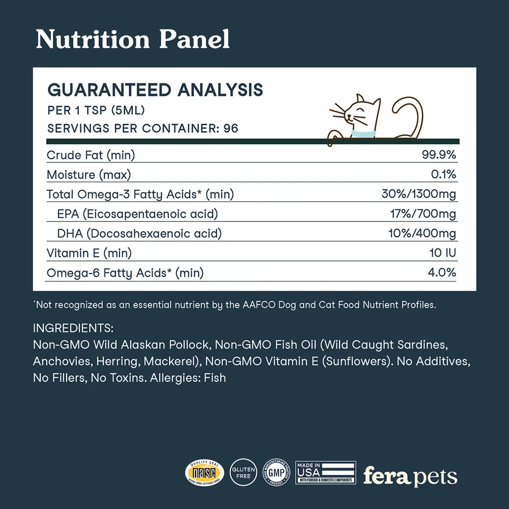 Fera Fish Oil for pets – 16 oz