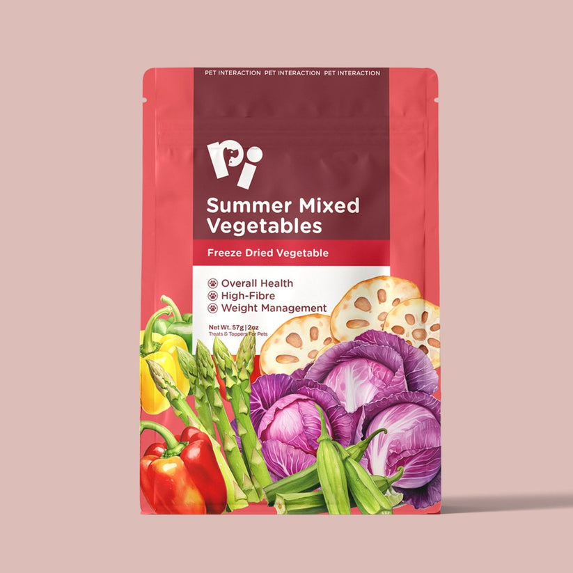 PI Pet Food Freeze-dried Meal Topper Summer Mixed Vegetables 57g