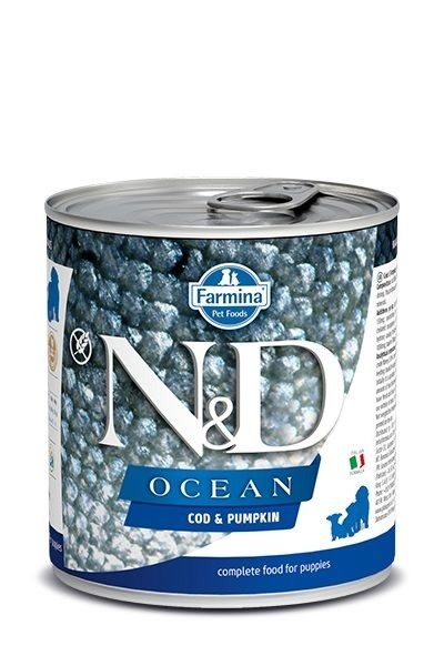 Farmina N&D Ocean Puppy Canned Codfish & Pumpkin 10oz