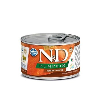 Farmina N&D Pumpkin Dog Food Venison Mini 4.9oz