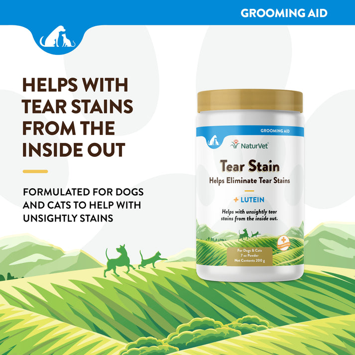 NaturVet Tear Stain Supplement Powder 200g