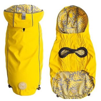 GF Pet GF Pet Reversible Raincoat Yellow 2XS Dog