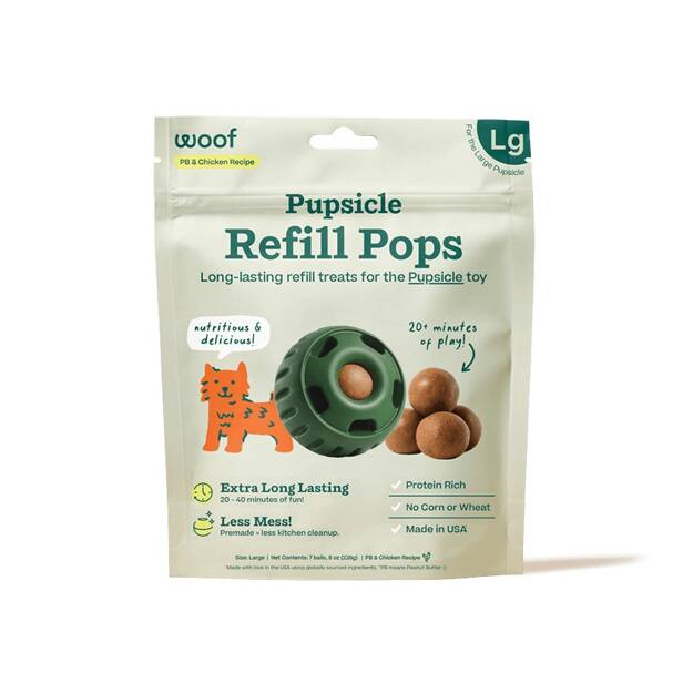 Woof Pupsicle Refill Pops