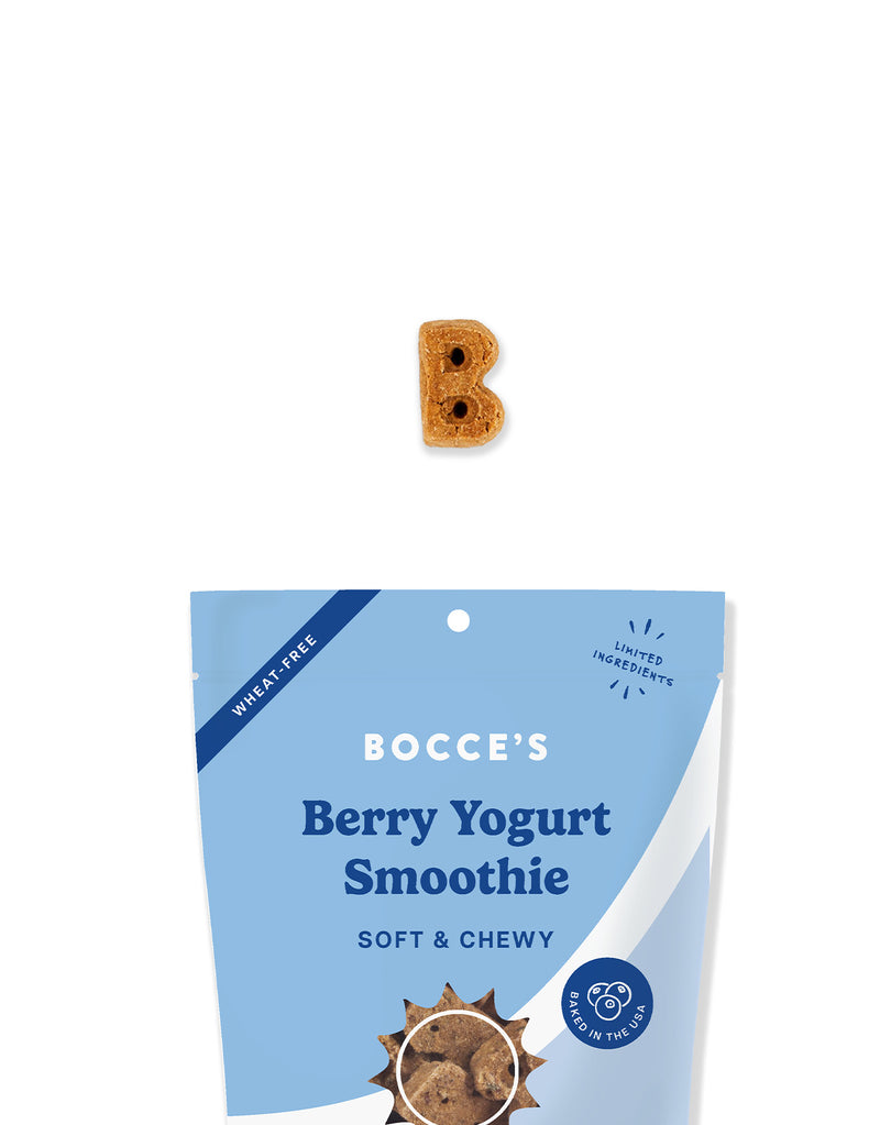 Bocce's Bakery Berry Yogurt Smoothie Soft & Chewy 6 oz