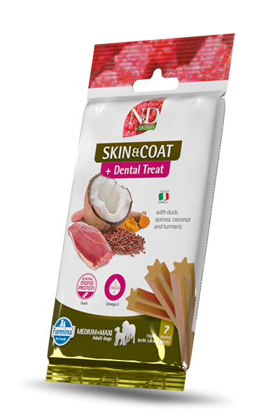 Farmina N&D Quinoa Dental Treat + Skin & Coat