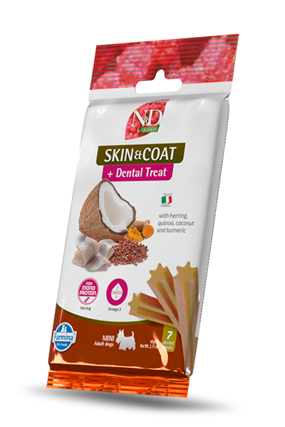 Farmina N&D Quinoa Dental Treat + Skin & Coat