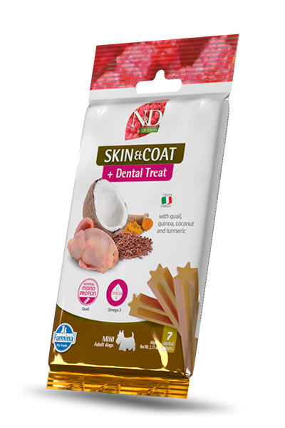 Farmina N&D Quinoa Dental Treat + Skin & Coat