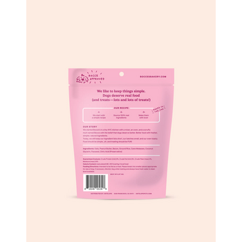 Bocce's Bakery Pup Me Up Peanut Butter & Bacon Recipe Training Treats