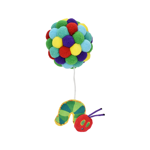 Multipet The Very Hungry Caterpillar Pompom Ball & Caterpillar