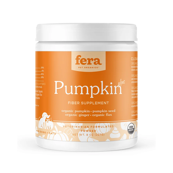 Fera Organic Pumpkin Plus for Gut Support for Dogs & Cats 227g