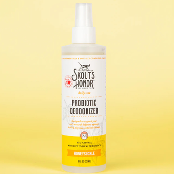 Skout's Honor Probiotic Deodorizer - Honeysuckle 8oz