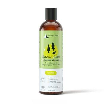 Kin+Kind Outdoor Shield Shampoo - Lemongrass (Cat-Safe) 12oz