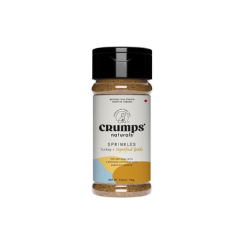 Crumps Naturals Dog Treats, Turkey + Superfood Golds Sprinkles 110g