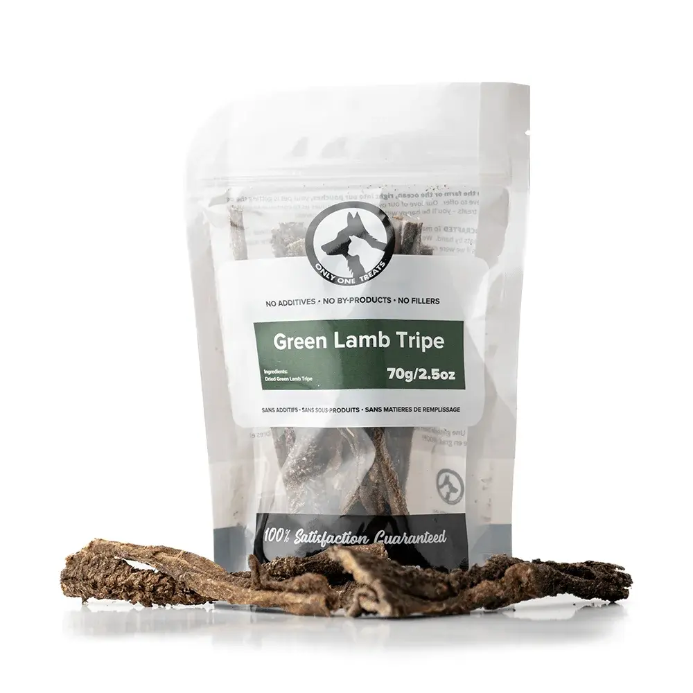 Only One Green Lamb Tripe – 70g