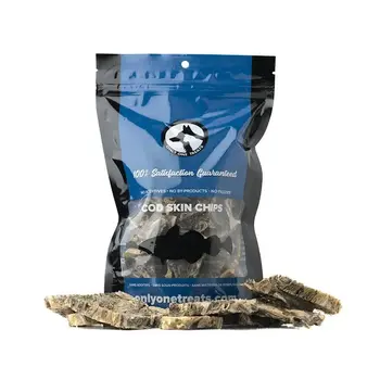 Only One Cod Skin Chips – 100g