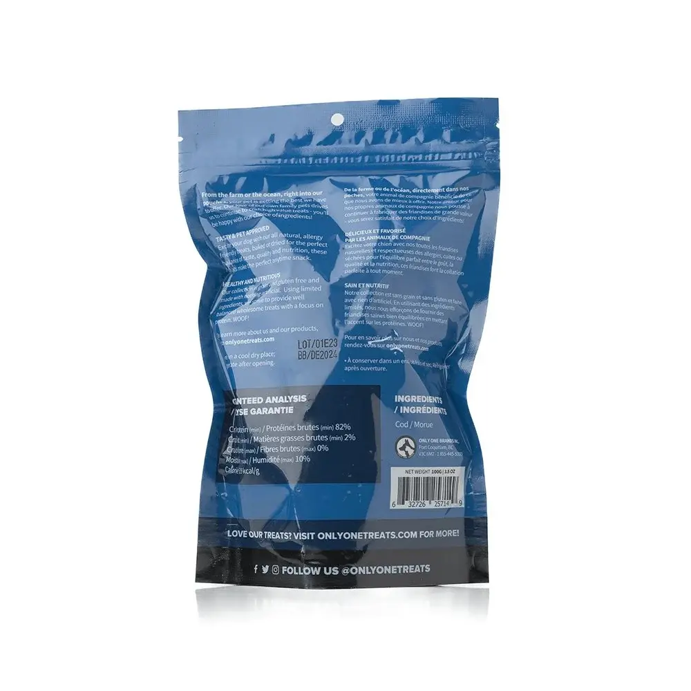 Only One Cod Skin Chips – 100g