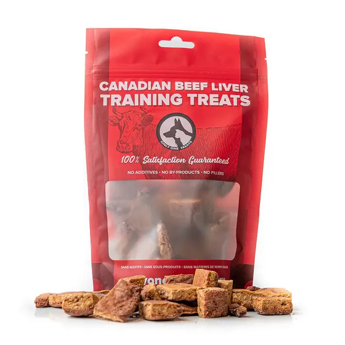 Only One Canadian Beef Liver Training Treats Treat – 170g