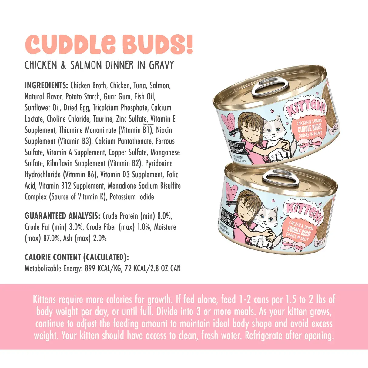 Weruva BFF Cuddle Buds Chicken & Salmon in Gravy - 2.8oz