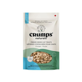 Crumps Naturals Cat Treats, Freeze-Dried Chicken 30g