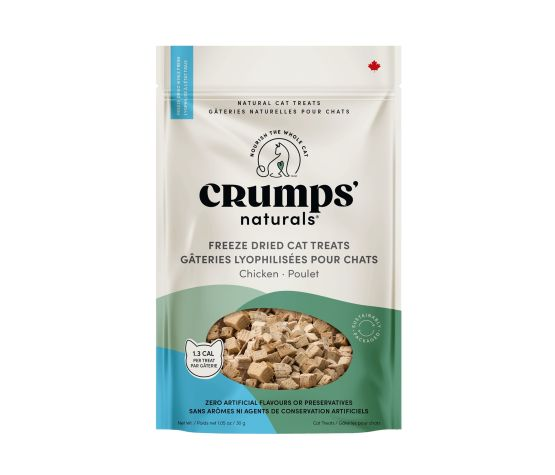 Crumps Naturals Cat Treats, Freeze-Dried Chicken 30g