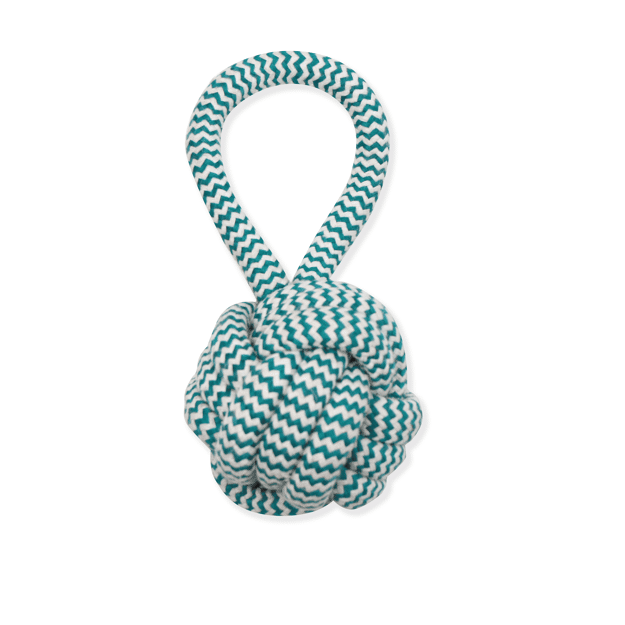 Mammoth Extra Fresh Monkey Fist Ball with Handle, Medium 3.75"