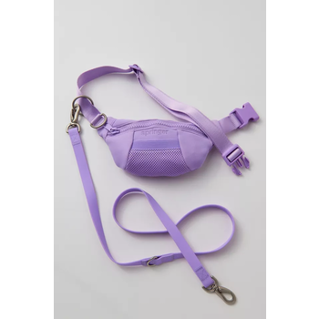 Springer Copy of Dog Walking Sling Bag with Built-in Leash - Red