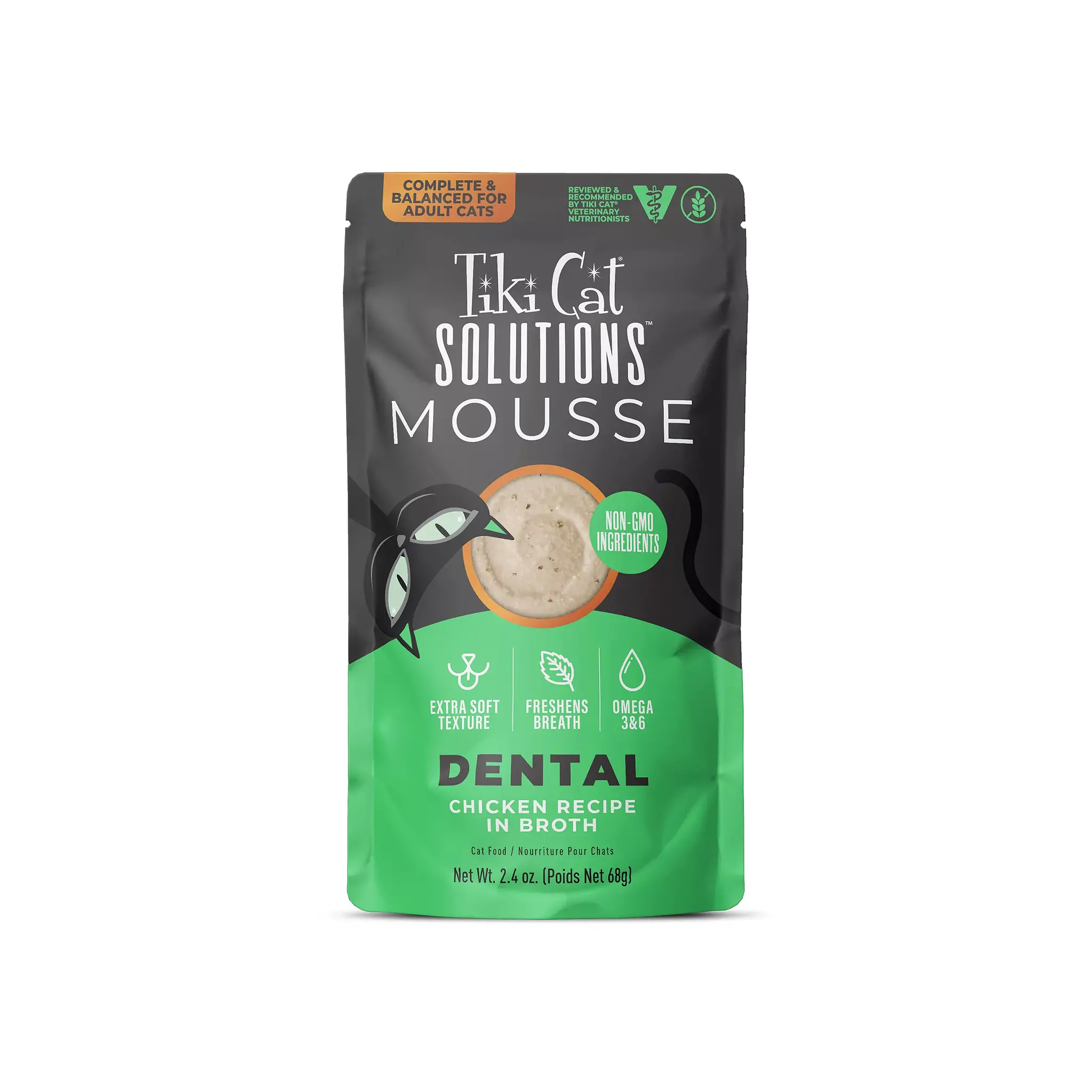 Tiki Cat Solutions Mousse - Dental - 2.4 oz